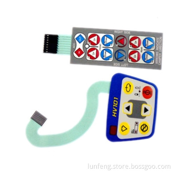 Membrane Switch With Backlighting